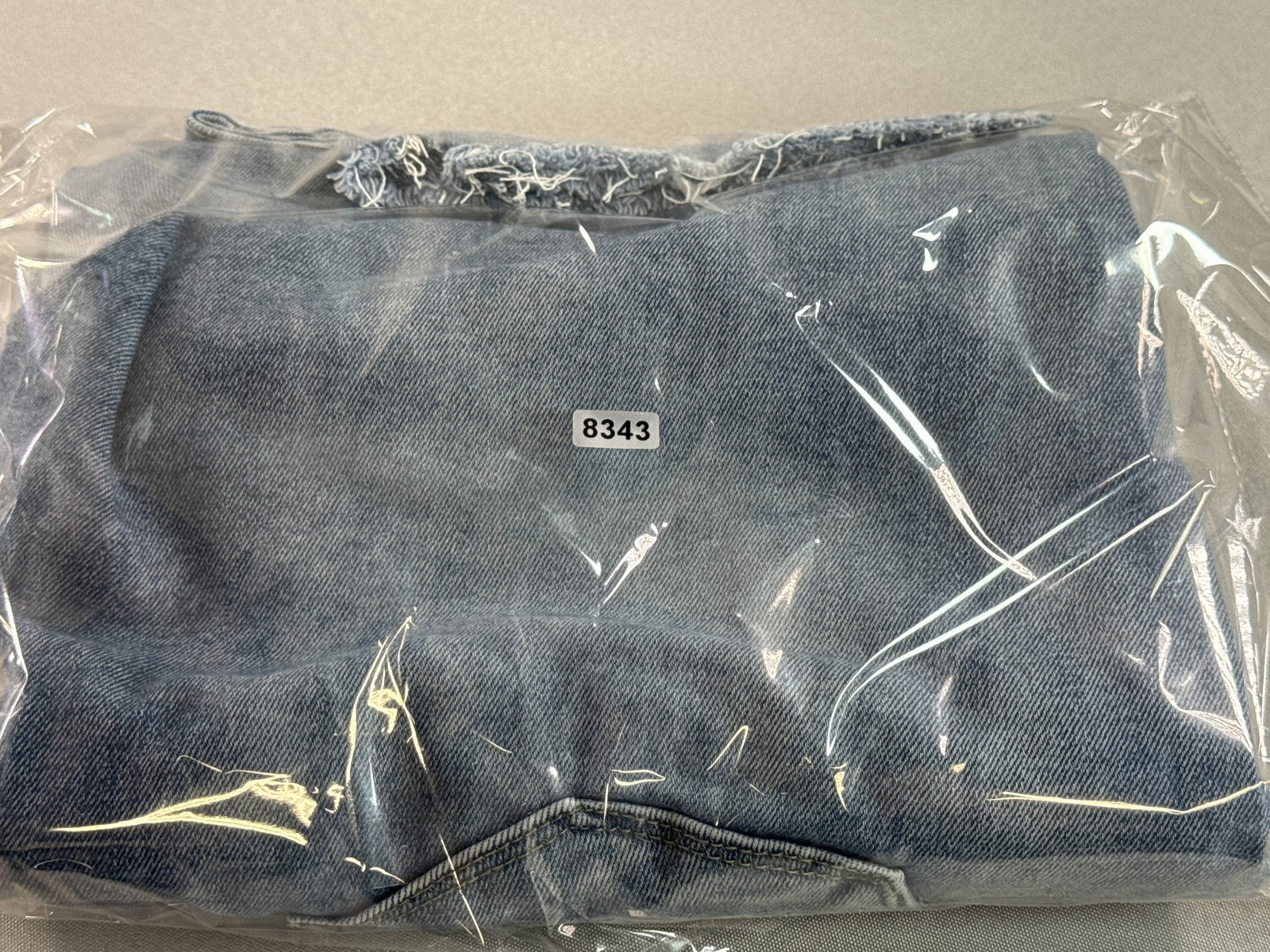 DISCLOSURE Light Wash Skinny Jeans 18W Cotton Blend Distressed Frayed