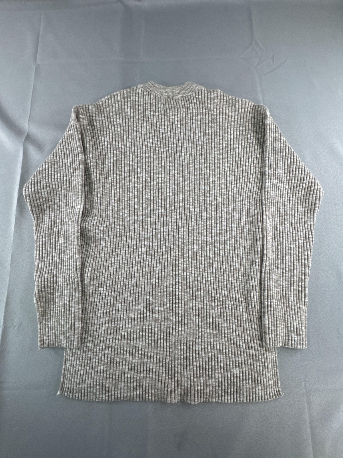 Abercrombie & Fitch Sweater Womens XXS Beige Soft A&F Collection Ribbed Knit New