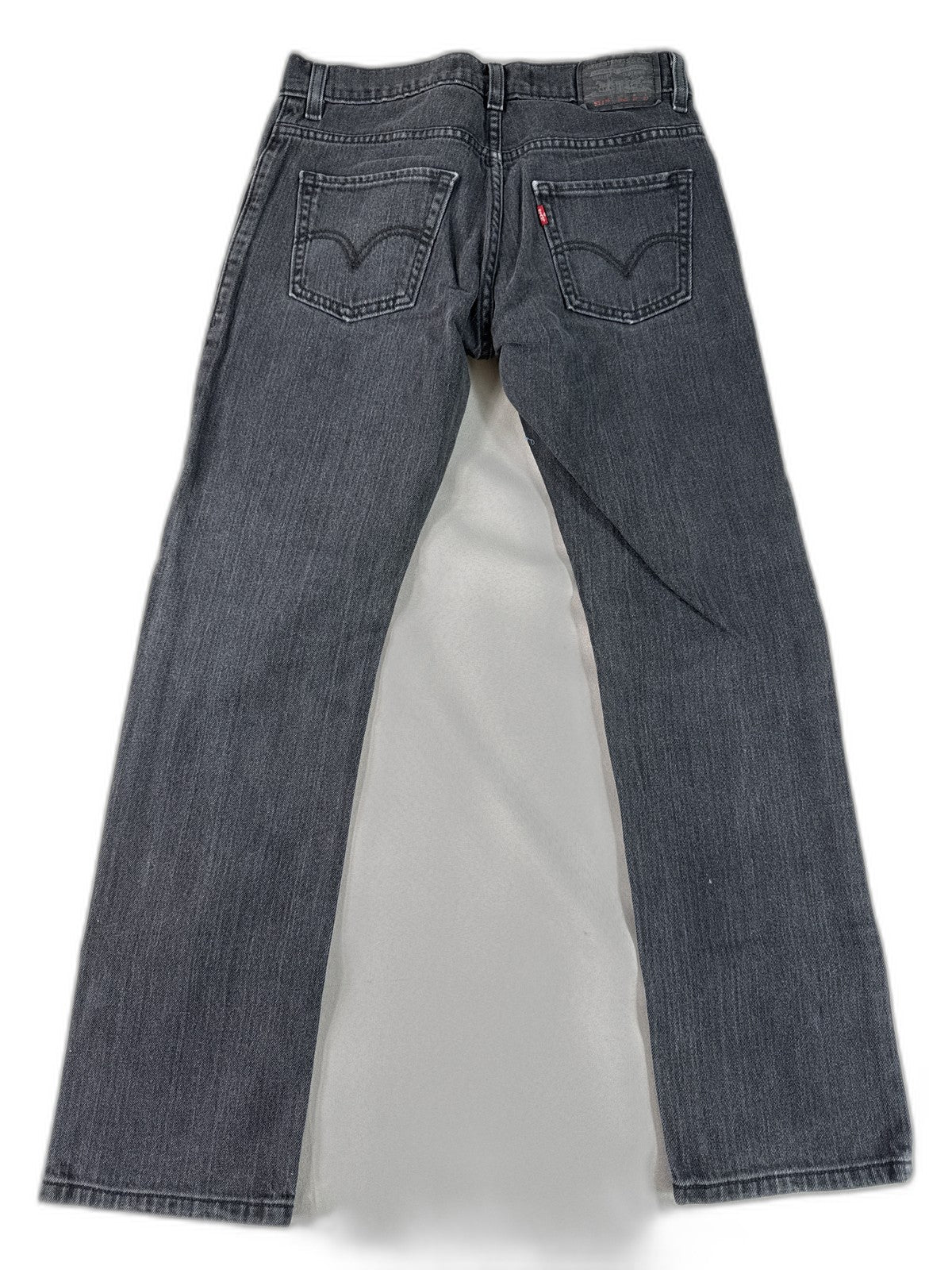 Levi's 511 Straight Fit Jeans 27X27 Black Cotton Elastane Regular Classic