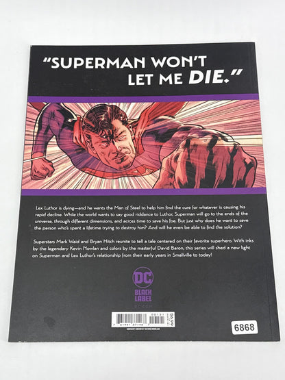 DC Black Label 2023 Superman Last Days Lex Luthor #1 Nowlan Variant Comic Book