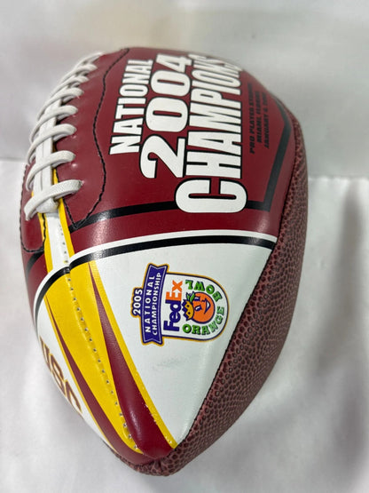 USC Trojans 2004 National Champions Football Rawlings Orange Bowl Souvenir