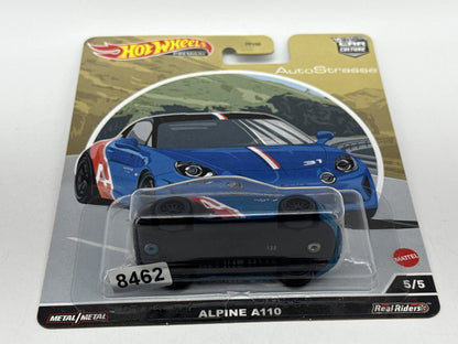 Hot Wheels Premium Alpine A110 Die Cast Toy Car Blue Metal 1:64 Scale Culture