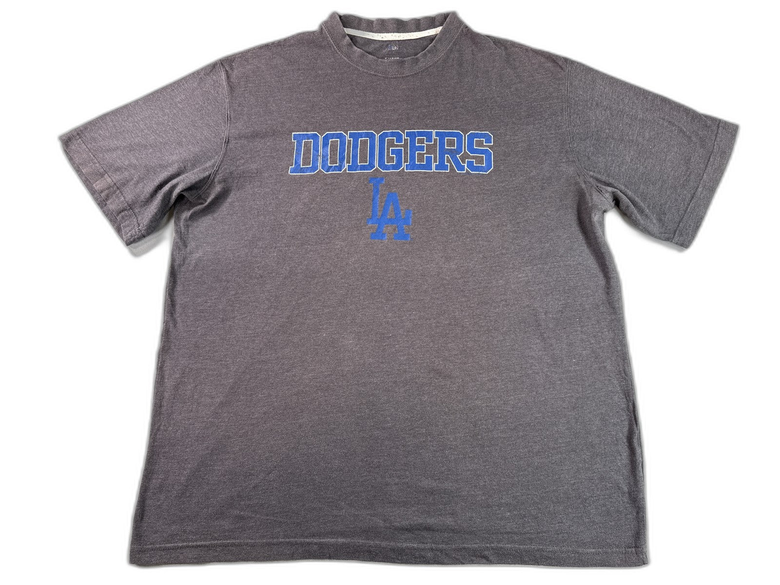 Unbranded Los Angeles Dodgers Graphic Tee XL Short Sleeve Crewneck Gray cotton