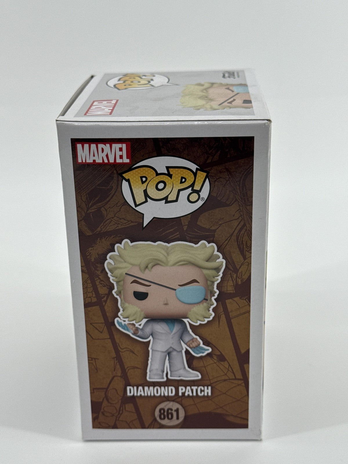 Funko Pop Marvel Infinity Warps Diamond Patch 861 Vinyl Bobblehead Multicolor
