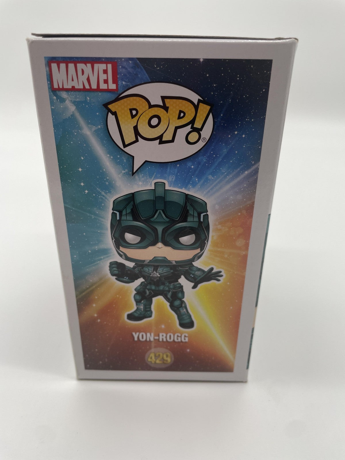 Funko Pop Marvel Captain Marvel Yon-Rogg #429 Vinyl Bobblehead Green Standard