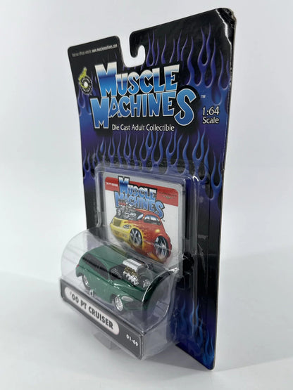 Muscle Machines 2000 PT Cruiser Green 1:64 Funline 01-69 Diecast Car Unbranded