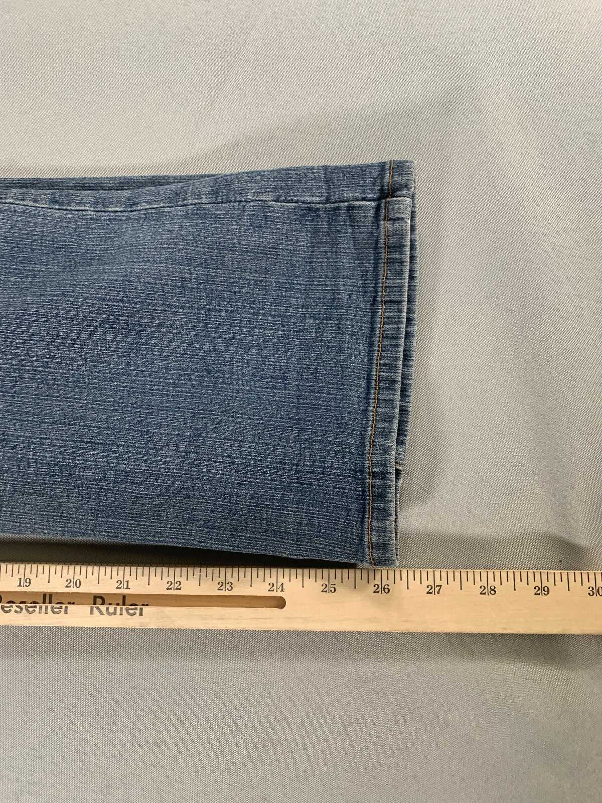 Guess Jeans Starlet Slim Bootcut Women 30x26 Blue Stretch Denim Mid Rise USA 138