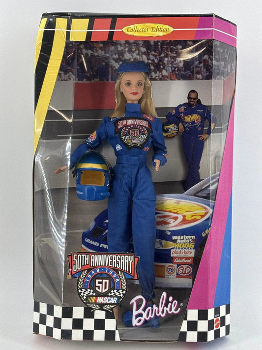 1998 Mattel Barbie NASCAR 50th Anniversary Collector Edition Doll #20442 number