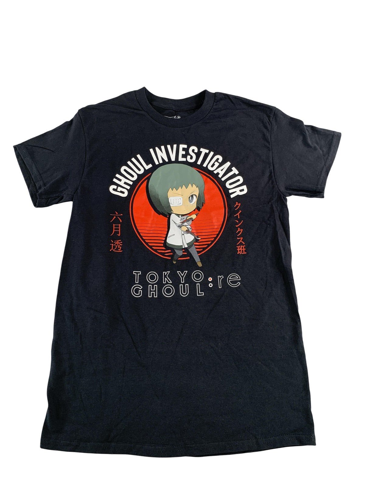 Tokyo Ghoul:re Shirt Mens Small Black Funko Ghoul Investigator Anime T-Shirt Tee