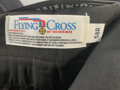 Flying Cross Pants Mens 58R Navy Blue Freedom Fit Command Uniform Cargo USA on