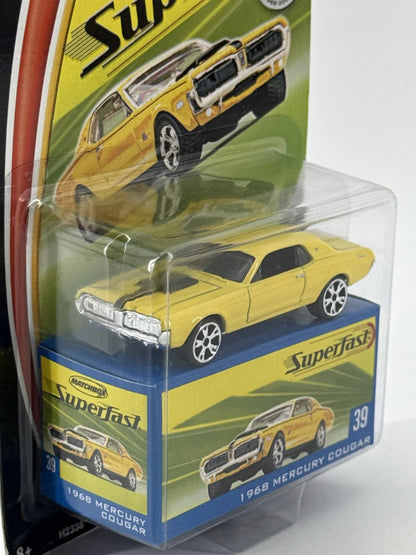Matchbox Superfast 39 1968 Mercury Cougar Diecast Car Classic Muscle Model NWT