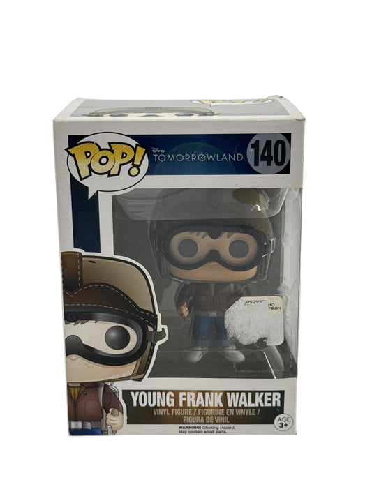 Funko Pop Disney Tomorrowland Young Frank Walker #140 Vinyl Figure Boxed Tan NWT