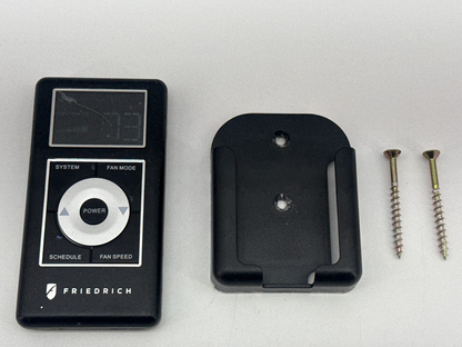 Friedrich AC Remote Control Wall Mount Holder Screws Air Conditioner Thermostat