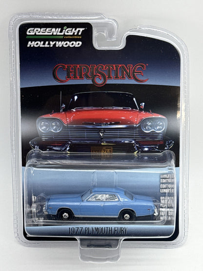 Greenlight Collectibles Christine Plymouth 1:64 Blue Metal Diecast Limited Movie