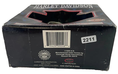 1999 Harley-Davidson Christmas Elf Motorcycle Ornament w/ Box Cavanagh Collectib