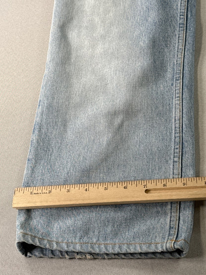 Helmut Lang Straight Leg Jeans 36 Light Wash 100% Cotton Regular Fit