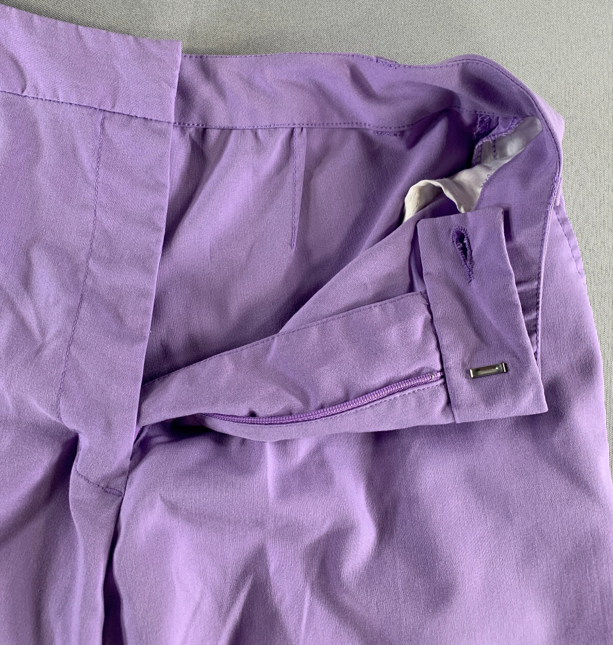 Monterey Club Violet Golf Shorts Women 12 Stretch Bermuda Flat Front Lightweight