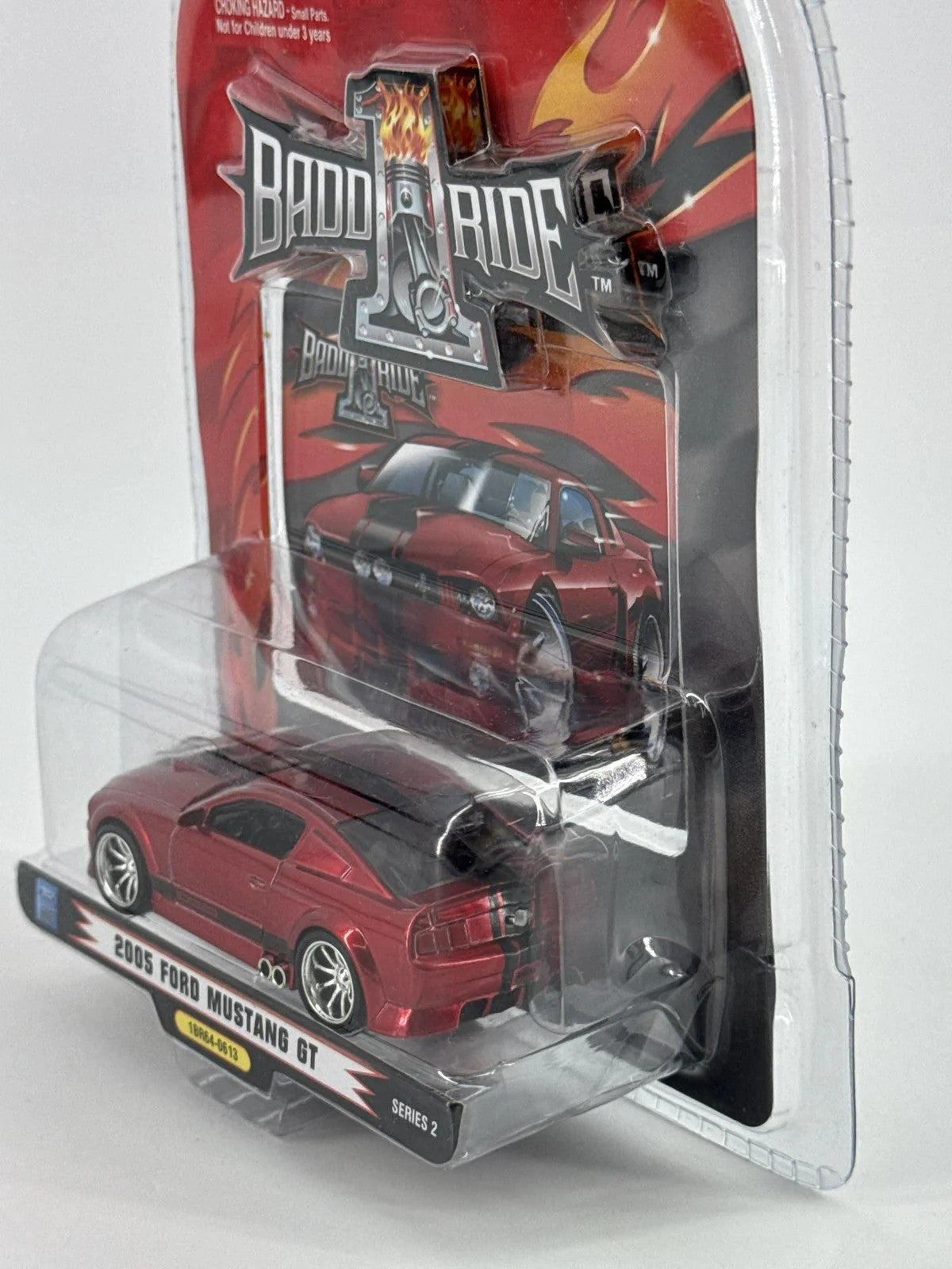Promarkco Badd Ride 05 Ford Mustang GT Red 1:64 Series 2 Diecast Car Model 164