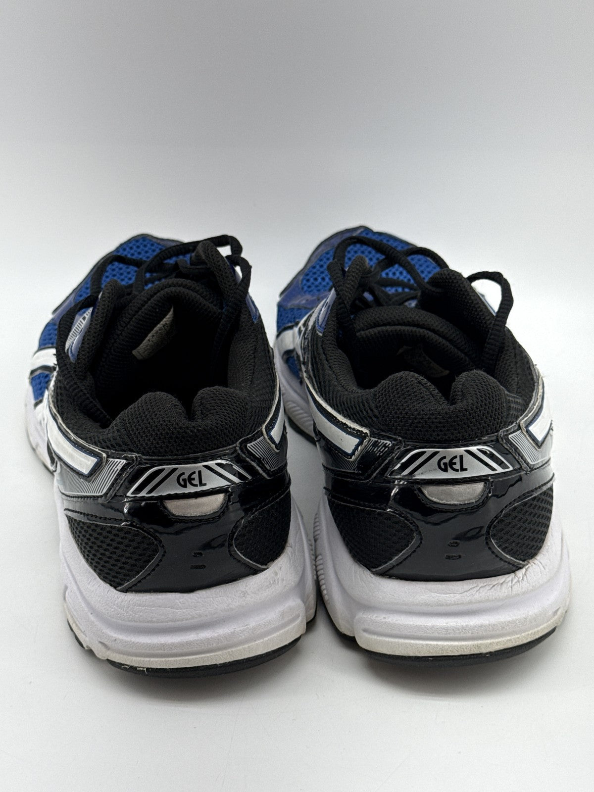 ASICS Gel Contend Running Shoes Unisex Blue Mesh Athletic Low Top Lace Up