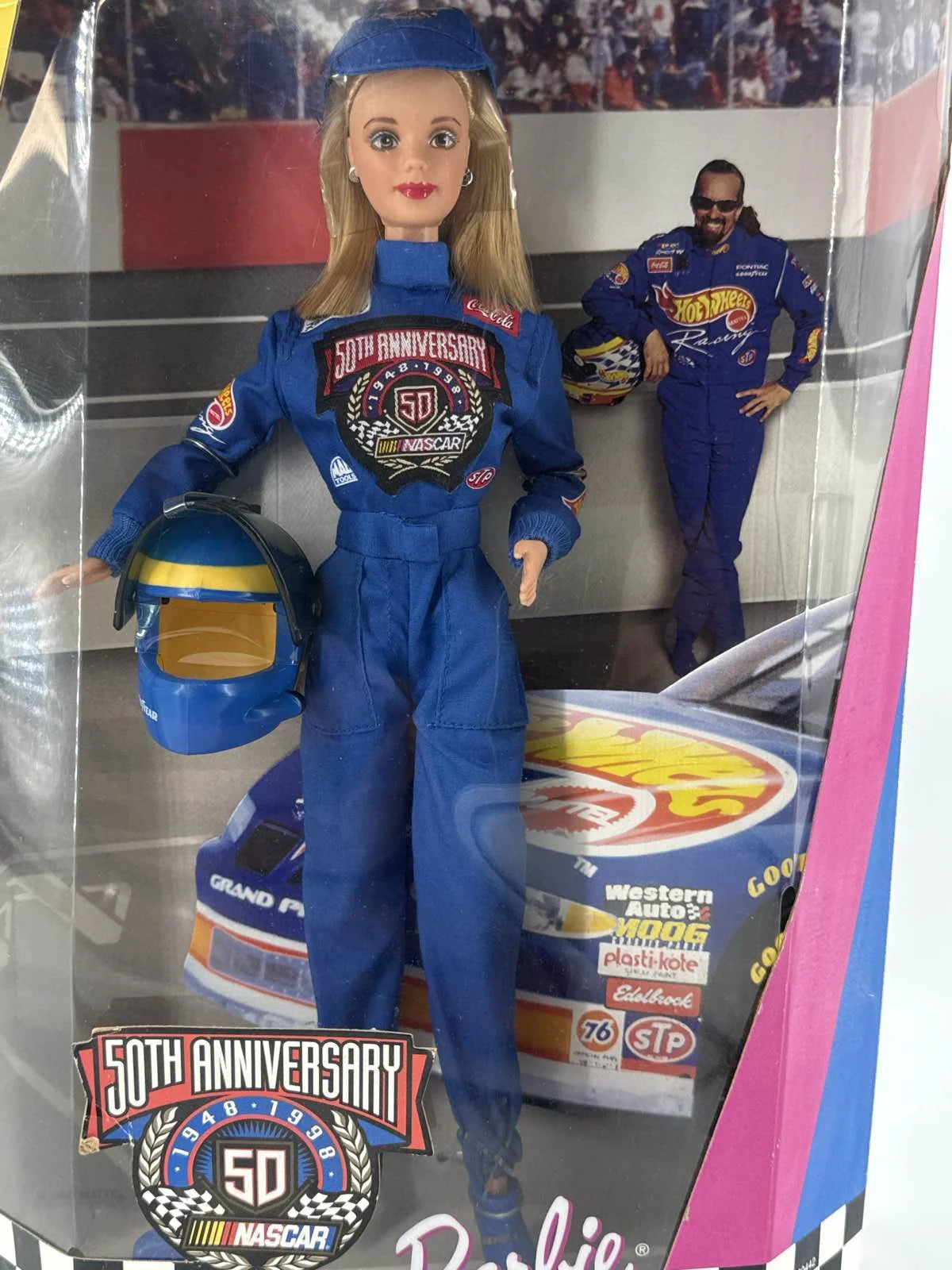 1998 Mattel Barbie NASCAR 50th Anniversary Collector Edition Doll #20442 number