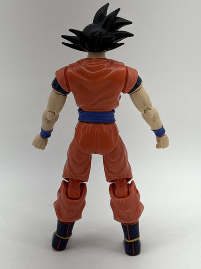 B.S./S./JTA Goku Anime Action Figure 6 Inch Orange Blue Plastic Articulated Ball