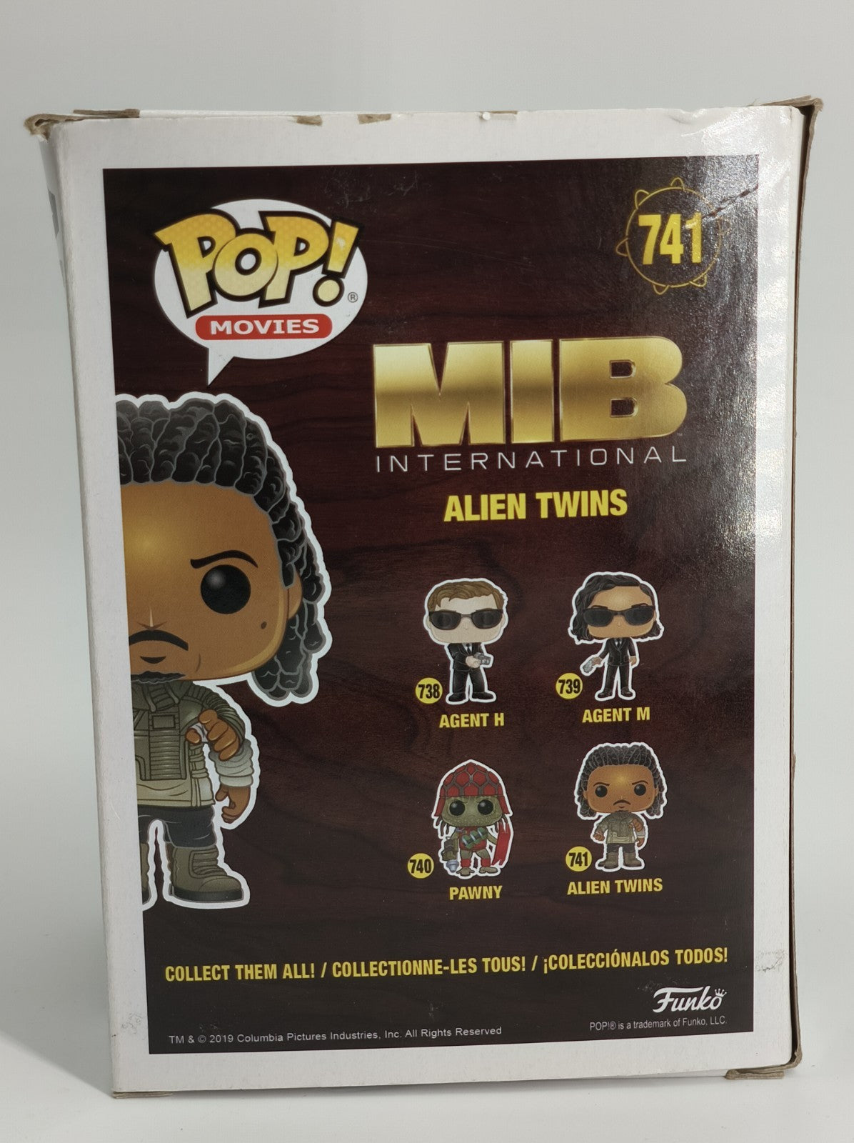 Funko Pop 741 MIB Alien Twins Vinyl Figure 2019 Men In Black Intl Box Wear Vault