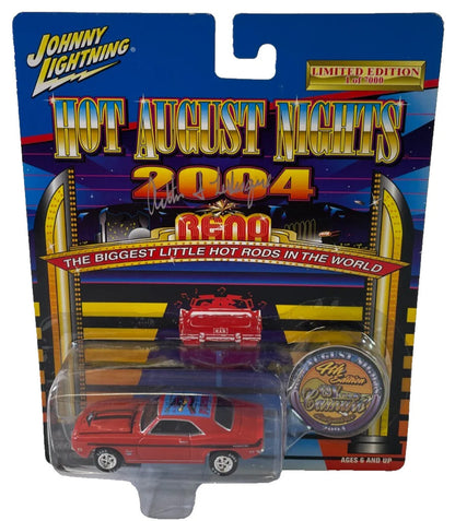 Johnny Lightning 69 Yenko Camaro Signed 1:64 Hot August Nights 2004 Diecast 164