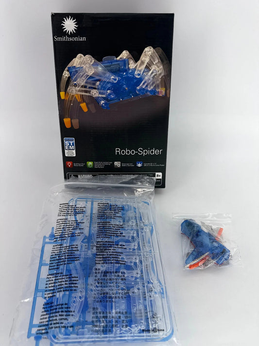 Smithsonian Robo-Spider STEM Kit | Motorized Build & Learn Robotics Toy | NEW