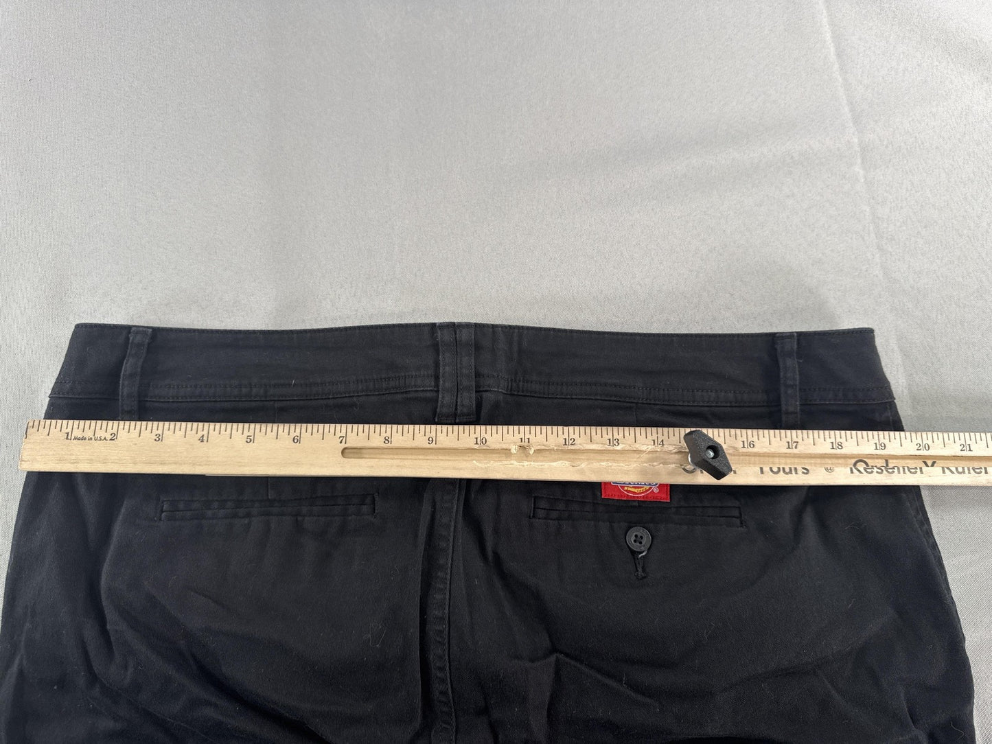 Dickies Girl Pants Womens 18 Black Skinny Stretch Casual School Uniform Chino