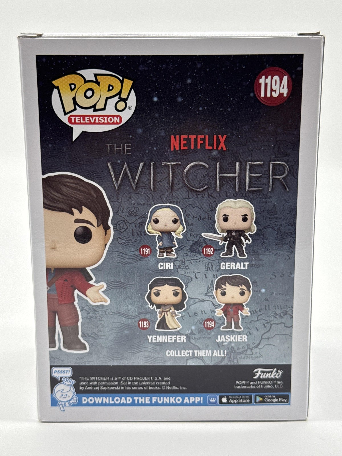Funko Pop Television The Witcher Jaskier #1194 Vinyl Figure Multicolor Standard
