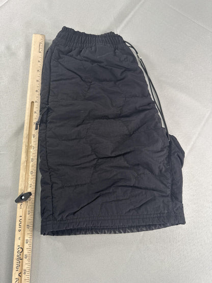 Zanerobe Shorts Mens 29 Black Drawstring Elastic Waist Lightweight Casual Zipper