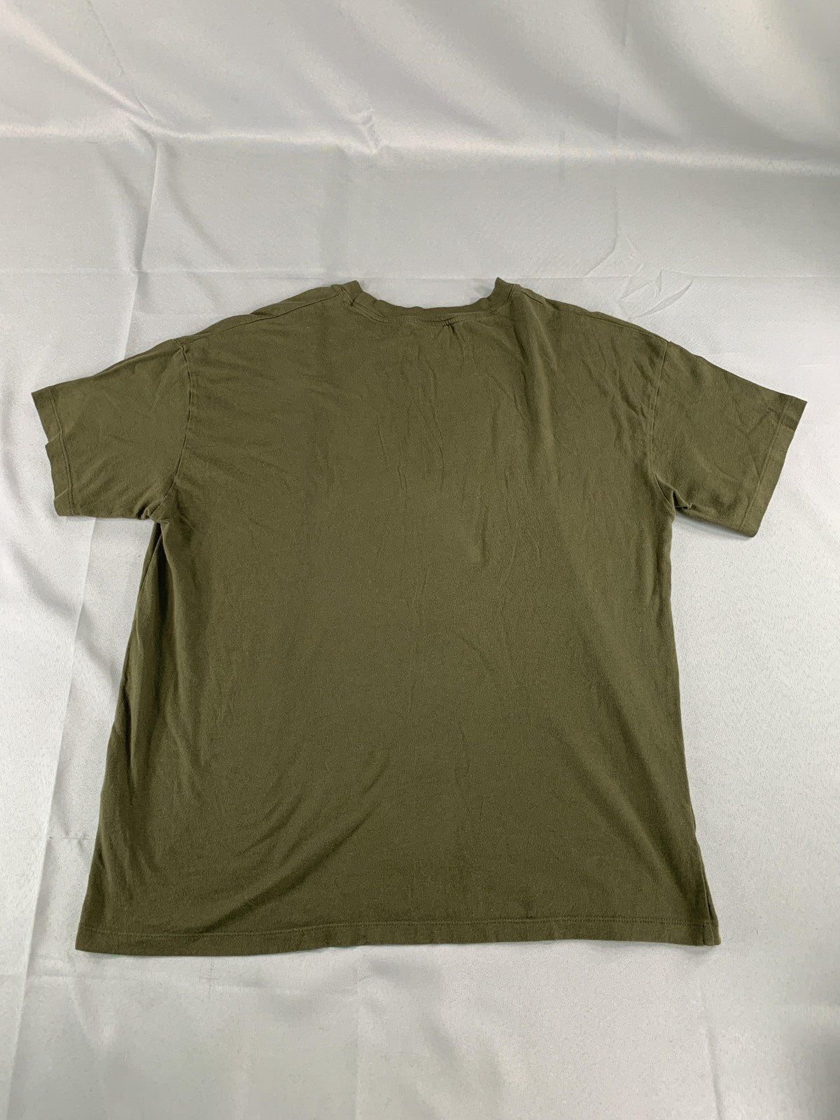 ACDC Shirt Mens Medium Olive Green American Eagle Band Tee Rock Music Graphic