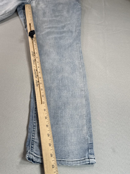 Pacsun Light Wash Skinny Jeans 34 x 32 Womens 34x32 Blue Denim Slim Fit Stretch
