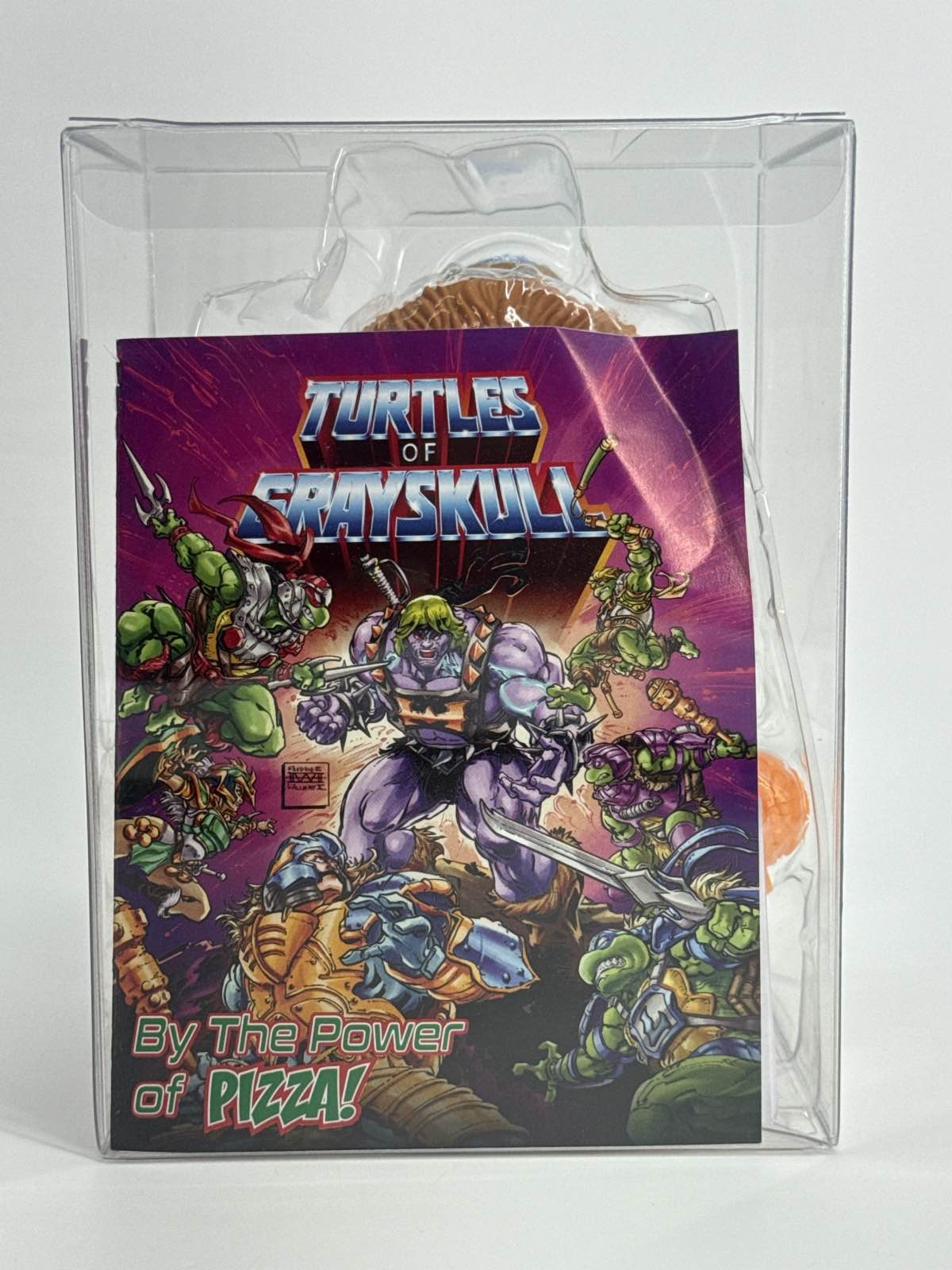 Turtles of Grayskull Man-At-Arms Action Figure MOTU HPR04 Mattel Loose Comic 