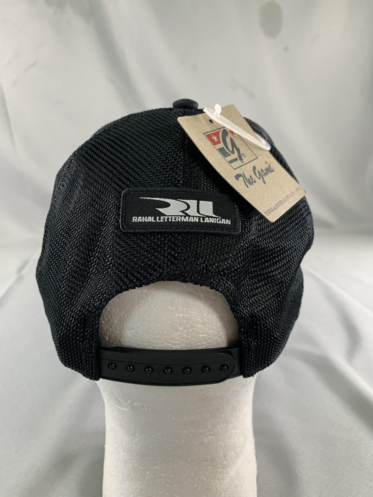 Rahal Letterman Lanigan Racing Hat Cap Snap Back Mens One Size Black IndyCar 30
