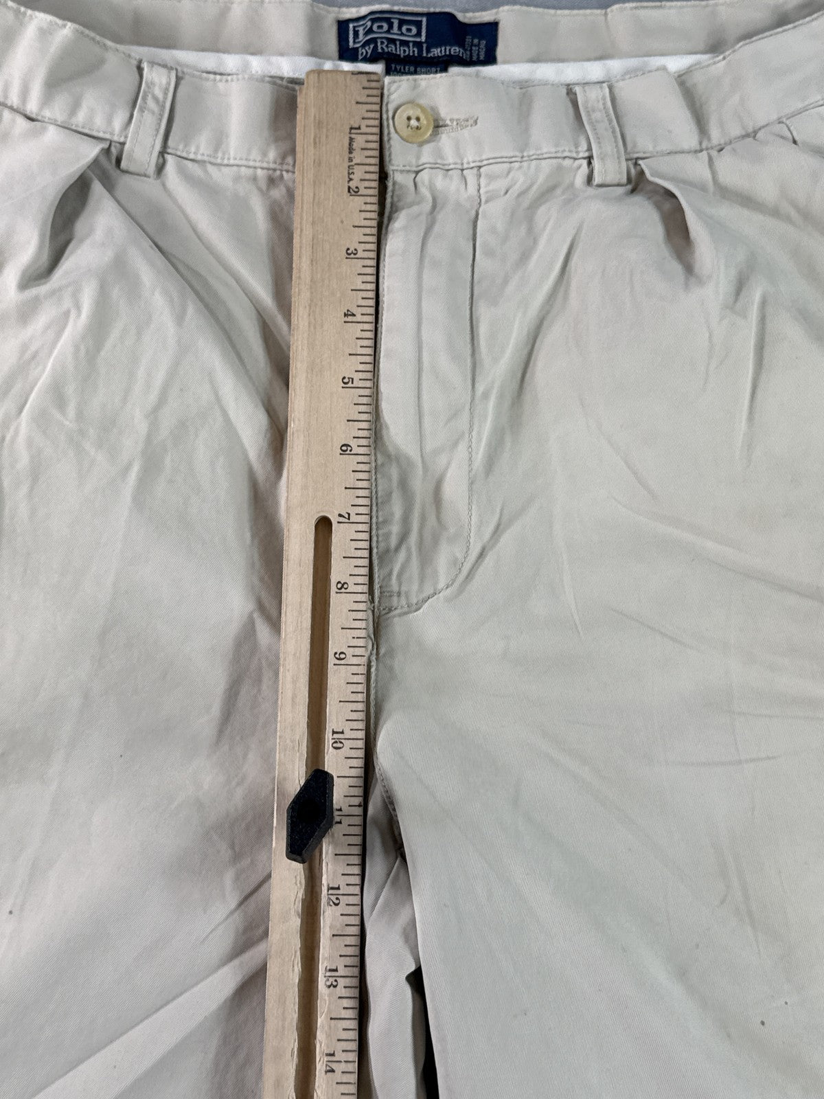 Polo W30 Ralph Lauren Khaki Shorts Unisex 100% Cotton Chino Relaxed Fit Macau