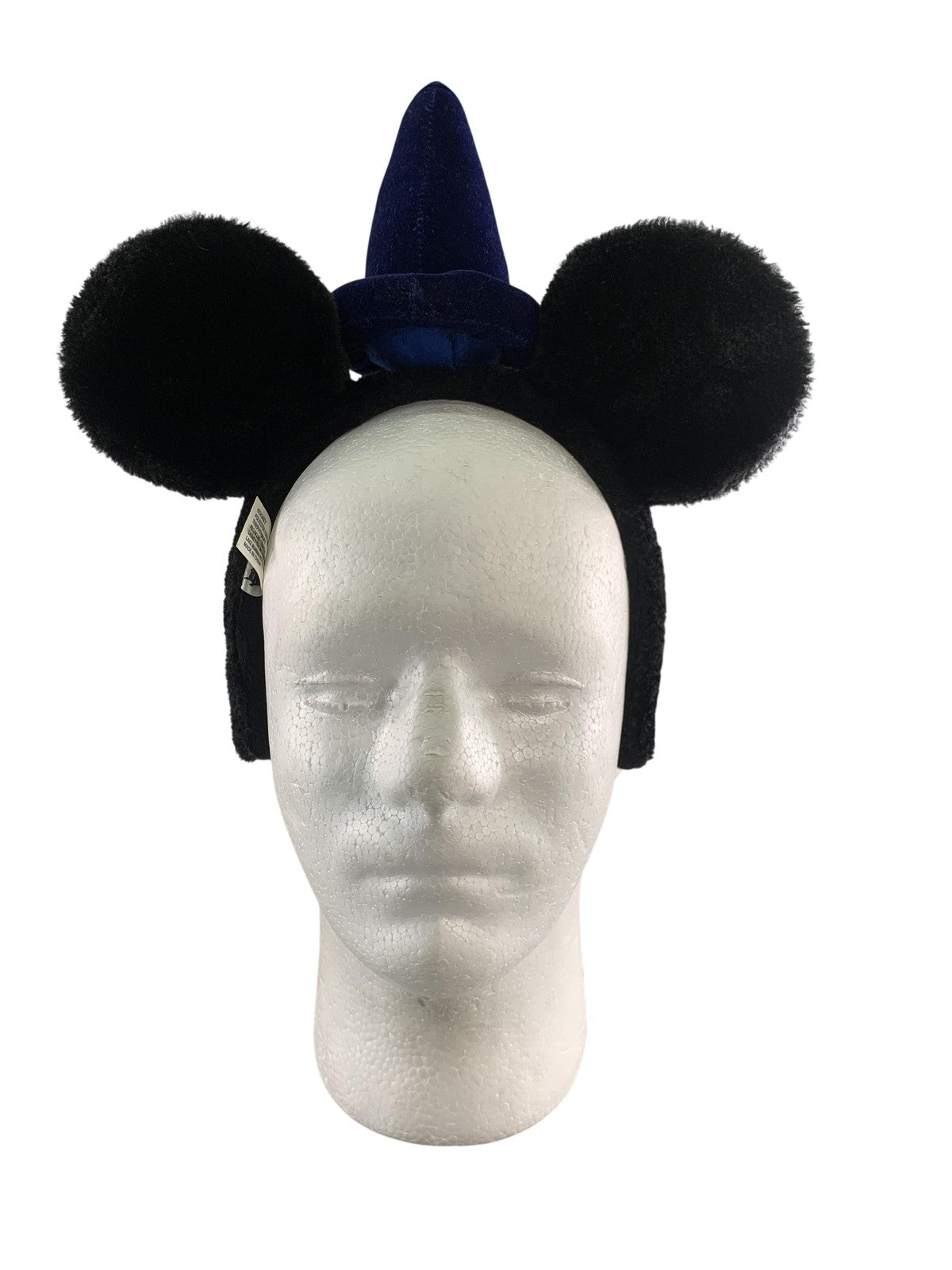 Disney Parks Sorcerer Mickey Mouse Ears Headband Adult Black Blue Hat Cap NWT