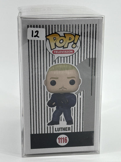 Funko Pop Television Umbrella Academy Luther #1116 Vinyl Figure Blue W Protector