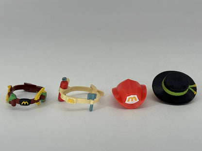 1988 McDonald's McNugget Buddies Happy Meal Toy Lot Unbranded McDonaldaposs