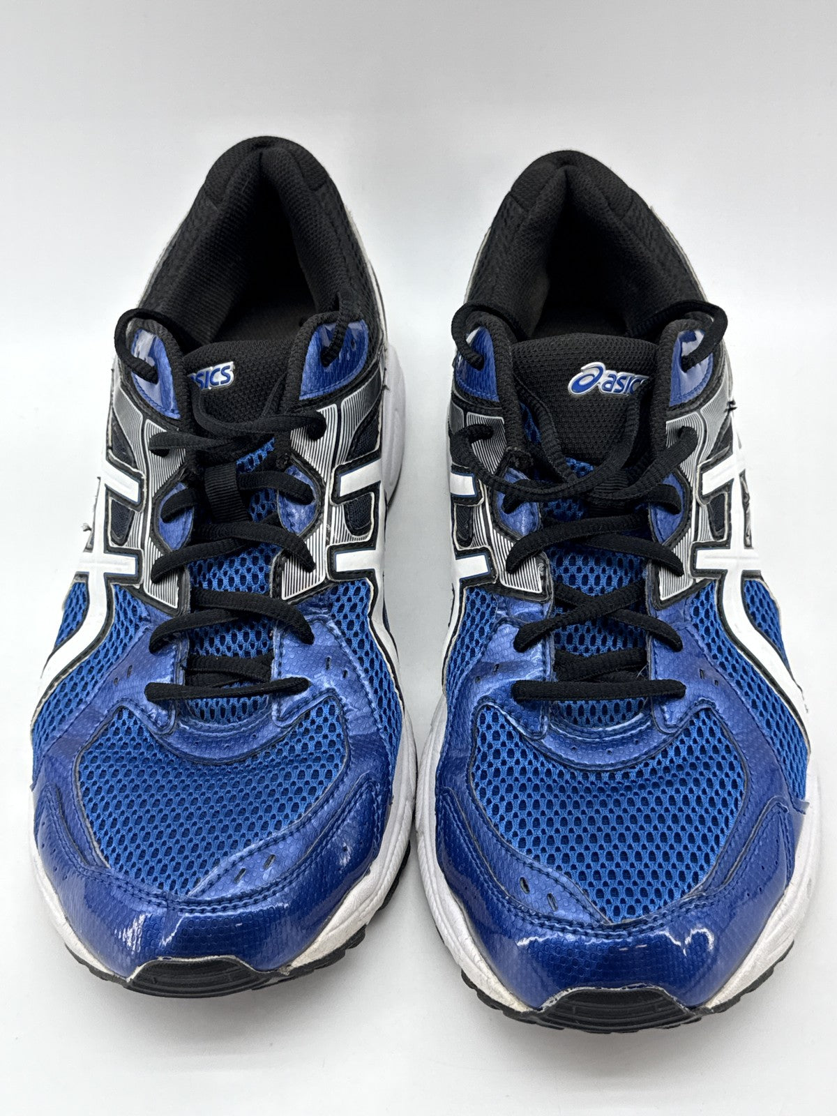 ASICS Gel Contend Running Shoes Unisex Blue Mesh Athletic Low Top Lace Up