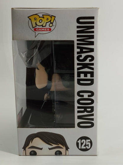 Funko Pop Games Unmasked Corvo 125 Dishonored 2 GameStop Exclusive Vaulted Boxed