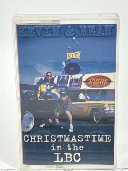 Kevin & Bean Christmastime LBC KROQ 90s Cassette Tape Rare Clear Shell Alt Xmas