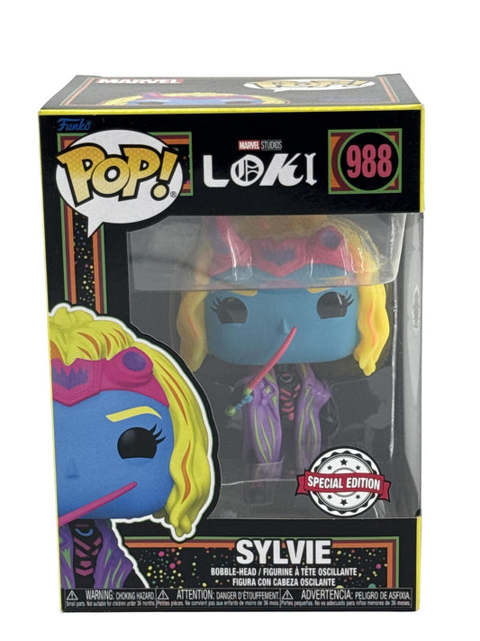 Funko Pop Marvel Sylvie 988 Special Edition Vinyl Figure Standard Multicolor Red
