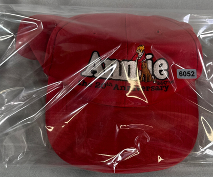 Annie 20th Anniversary Red Snapback Hat OSFA Adjustable Cap Rare Broadway Promo