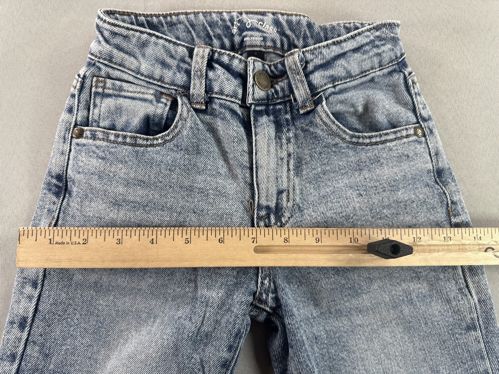 Art Class Relaxed Fit Jeans Girls 7 Blue Algodón Spandex Denim Wear Slim HOT