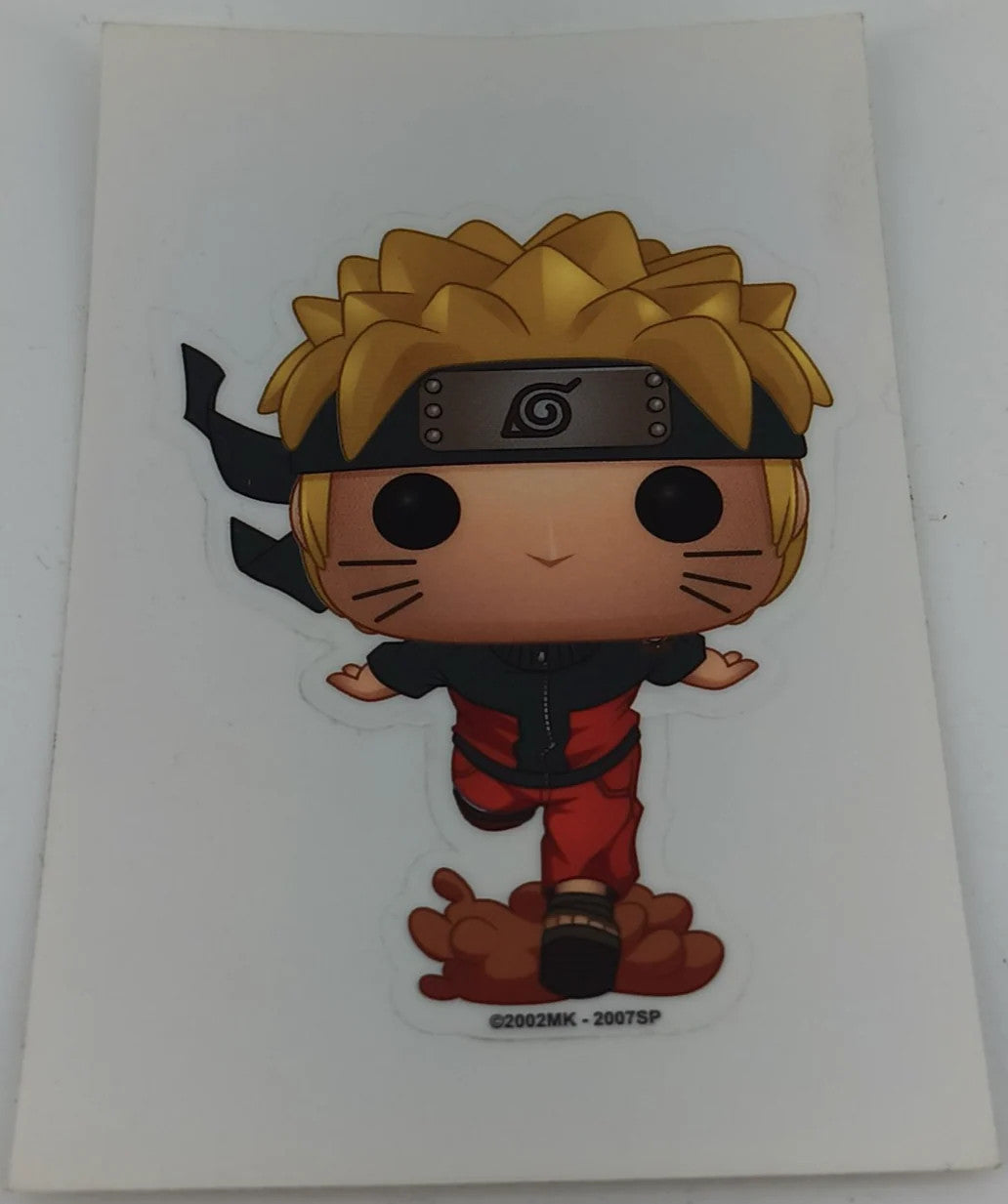 Naruto Uzumaki Chibi Funko Pop Style Sticker Decal Anime Manga Art HTF Apparel
