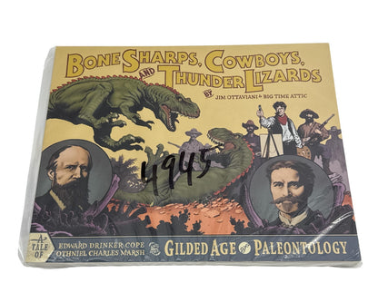 Bone Sharps Cowboys Thunder Lizards Jim Ottaviani G.T. Labs Paleo PB Graphic Red