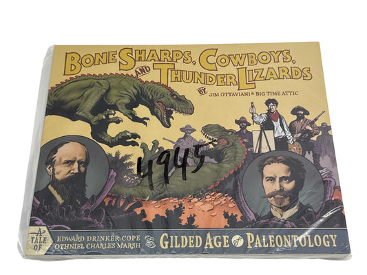 Bone Sharps Cowboys Thunder Lizards Jim Ottaviani G.T. Labs Paleo PB Graphic Red