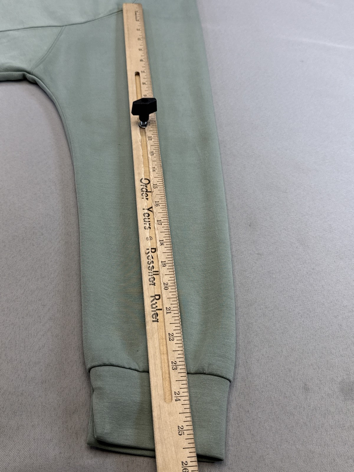 ANRABESS Half Zip Sweatshirt M Mint Green Long Sleeve Relaxed Fit Fleece
