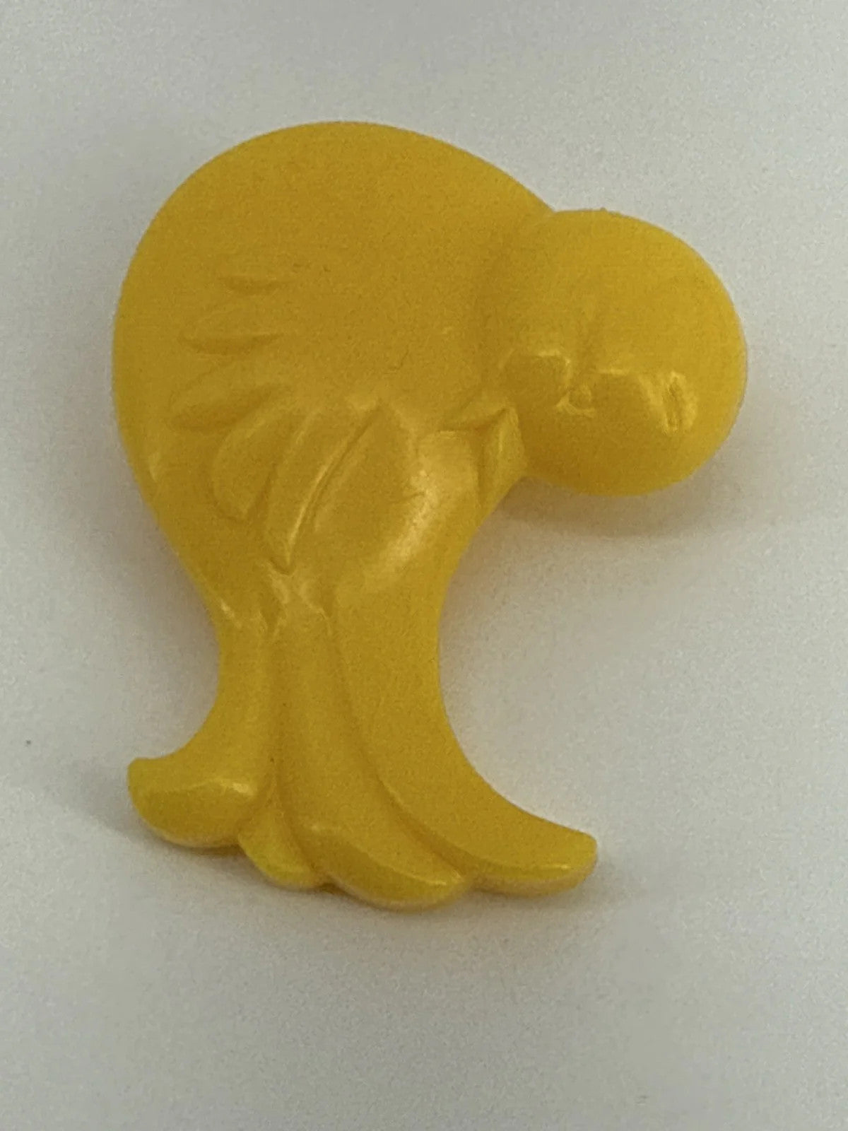 MLP G1 My Little Pony 1984 Yellow Bird Hair Brush Hasbro 80s Apparel Clothing
